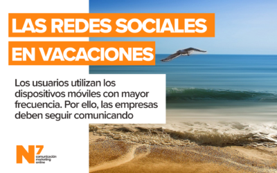 Las redes sociales no tienen vacaciones