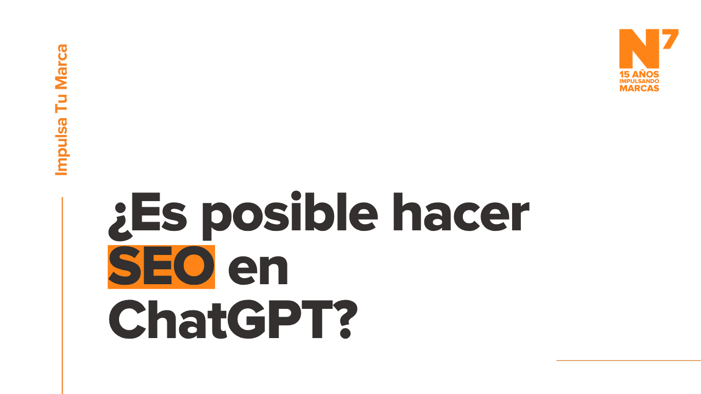 Portada sobre el uso de ChatGPT para estrategias de SEO, con texto destacado que pregunta si es posible el posicionamiento seo en ChatGPT